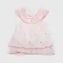 Vestido Verano Bebé Niña Blanco Pillin 4 a