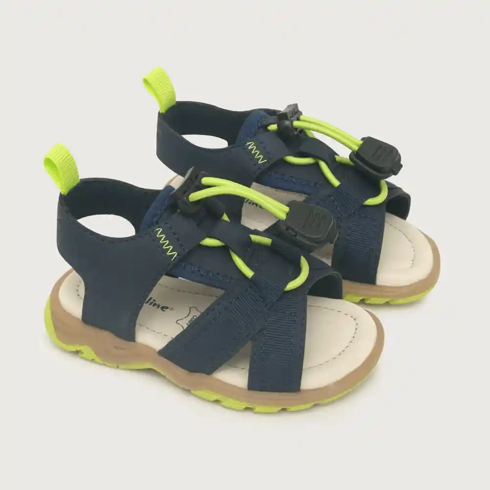 Sandalias Urbana de Niño Color Azul Talla 28 Opaline