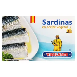 Vigilante Sardinas Aceite Vegetal