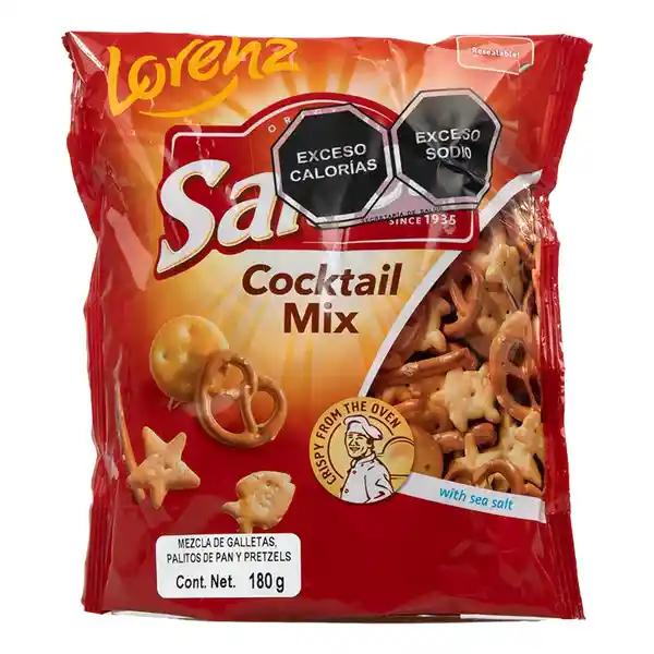 Lorenz snack Cocktail Mix Salado Clásico