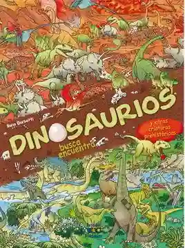 Dinosaurios. Busca Encuentra y Colorea