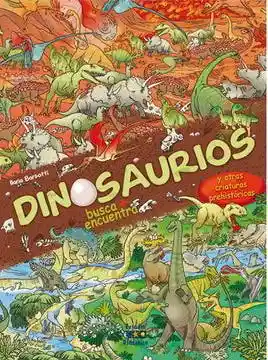 Dinosaurios. Busca Encuentra y Colorea