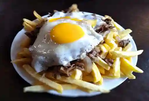 Chorrillana tradicional