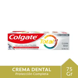 3 x Colgate Crema Dental Total 12 Clean Mint
