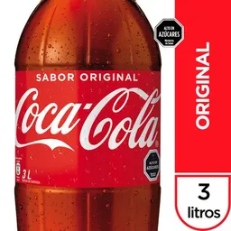 Coca-Cola Original Gaseosa Oscura en Botella Desechable