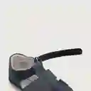 Sandalias De Vestir Velcro Para Niño Azul Talla 19