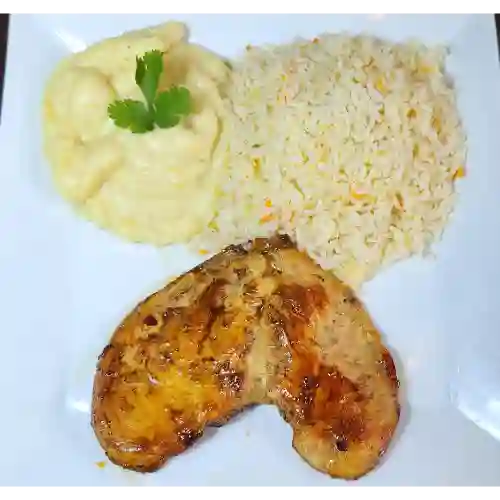 Pollo a la plancha ejecutivo