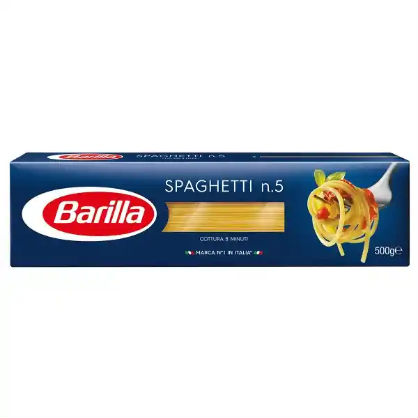 Barilla Pasta Spaghetti Número 5