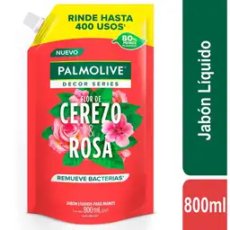 Palmolive Jabón Líquido Cerezo & Rosa 800Ml