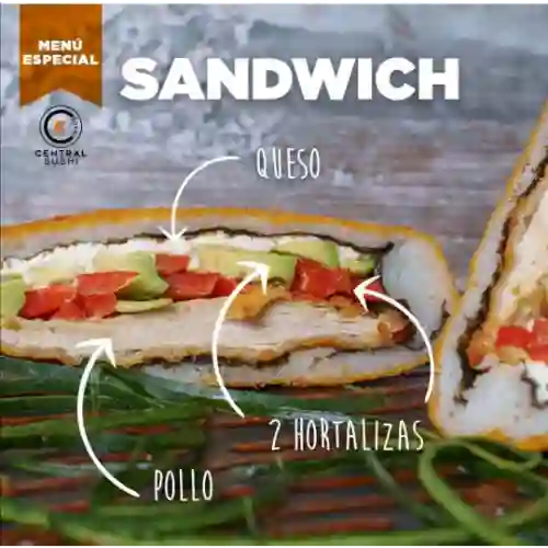 Sushi Sandwich de Pollo