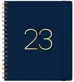 Agenda 2023 Pu Espiral Cuaderno Diaria Azul