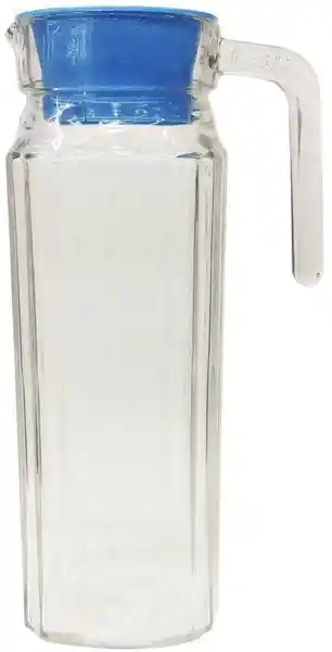 Jarra de Agua Cuadrada Color Azul