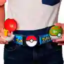 Pokemon Set Cinturón Entrenador Clip´n´go Con 2 Pokebolas Growlithe