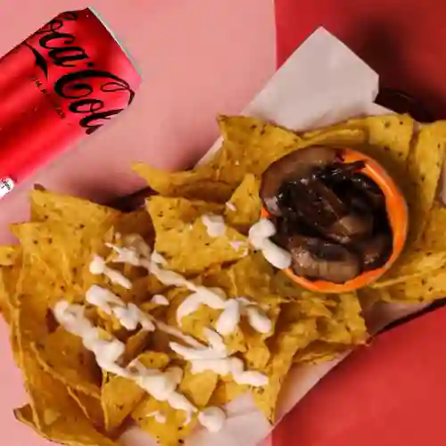 Nachos Fungi + Bebida
