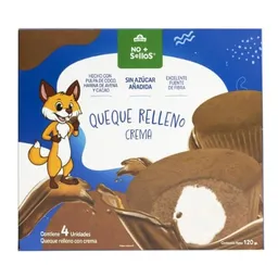 No + Sellos Manjar Crema Queque Relleno