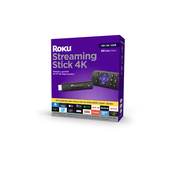 Dispositivo Streaming 4K Roku Rok3820Mx