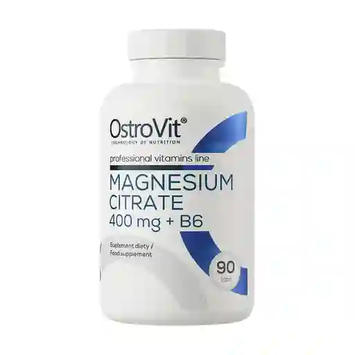 Ostrovit Suplemento Dietario Citrato de Magnesio (400 mg + B6)