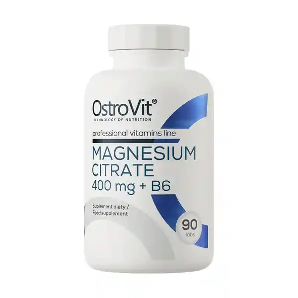 Ostrovit Suplemento Dietario Citrato de Magnesio (400 mg + B6)