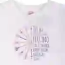 Polera Niña Blanco Pillin 6 a