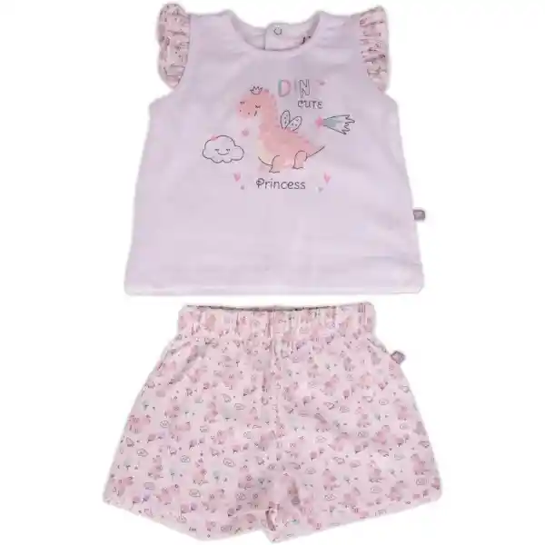 Pijama Bebe Niña Rosado Pillin 24 M