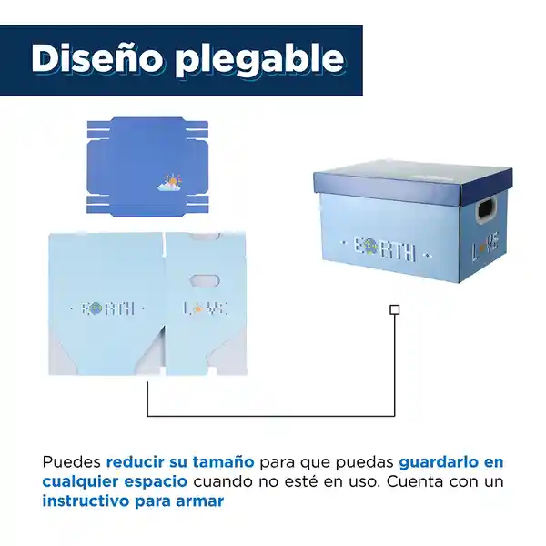 Miniso Caja de Almacenamiento Armable