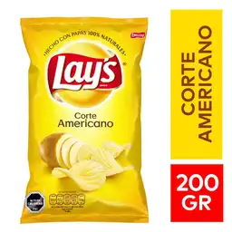 Lays Papas Fritas Corte Americano