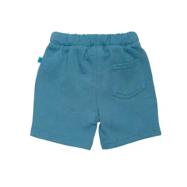 Bermuda Bebe Niño Azul Pillin 12 M