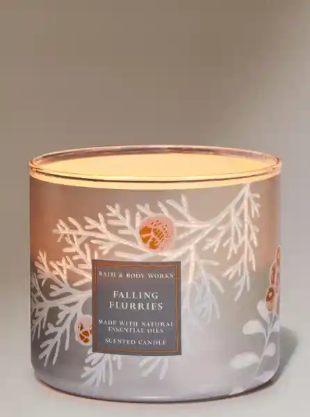 Bath & Body Vela Grande Falling Flurries