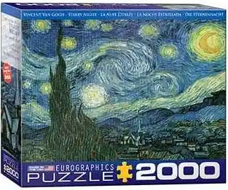 Puzzle la Noche Estrellada Van Gogh (2000 Piezas)