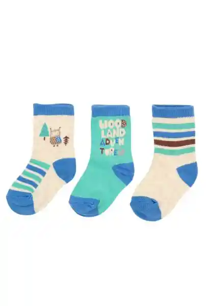 Pack Calcetines Nubecitas Bebé Niño 1 20/22 632 Ficcus