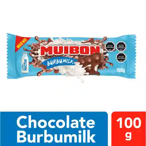 Muibon Burbumilk Chocolate Relleno con Leche