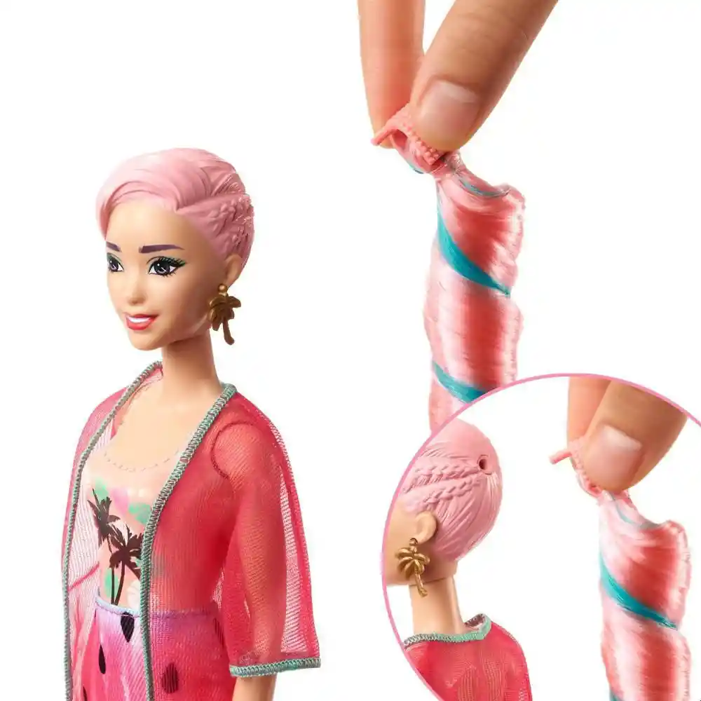 Barbie Muñeca Color Reveal Diversion Con Espuma