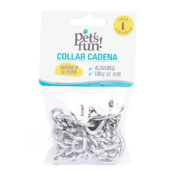 PetS Fun Collar Cadena Entrenamiento L-C