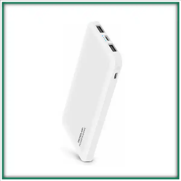 Tecnolab Power Bank 10000 Mah Blanca