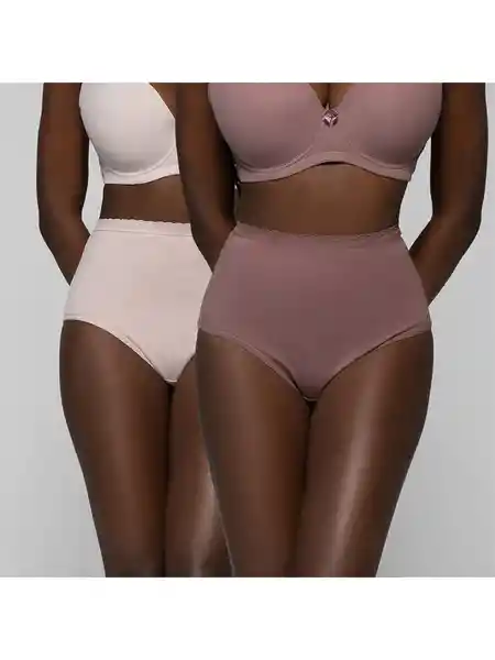 Intime Pack Ropa Interior Cuadro Nude L 10702PMKP