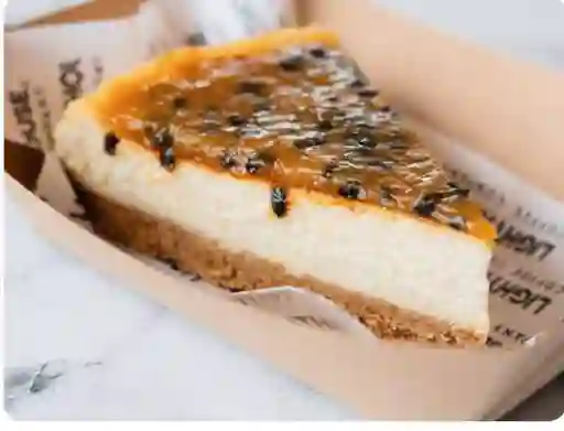 Cheesecake Horneado Maracuyá con Azúcar