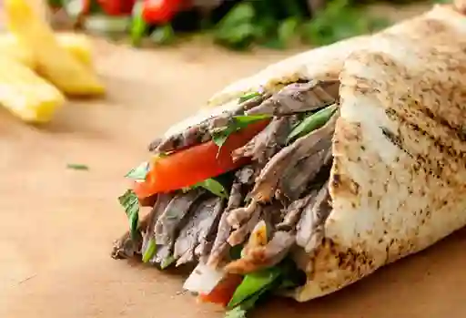 Shawarma Libanes y 2 Salsas