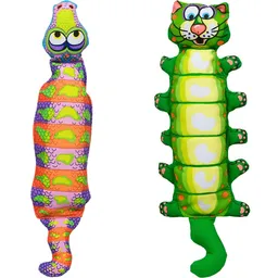 Fat Cat Juguete Bottle Crunchers Cat/ Snake