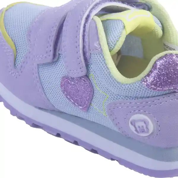 Zapatillas Bebe Niña Lila Pillin 23