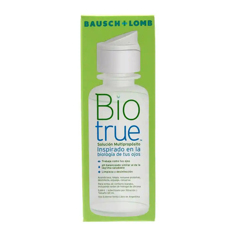 Bio True Solución Oftálmica