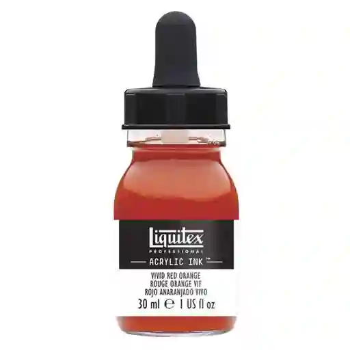 Liquitex Tinta Acrílica Rojo Vivo Anaranjado