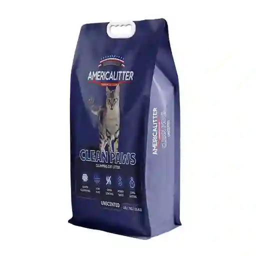 America Litter Arena Aglutinante Clean Paws
