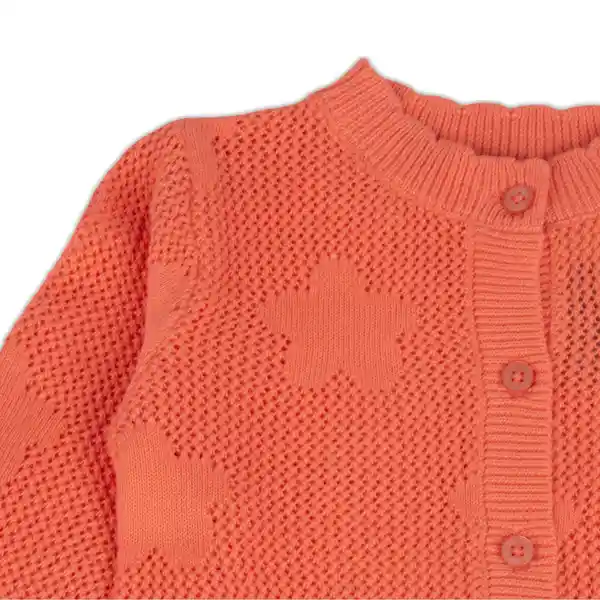 Chaleco Bebe Niña Naranja Pillin 18 M