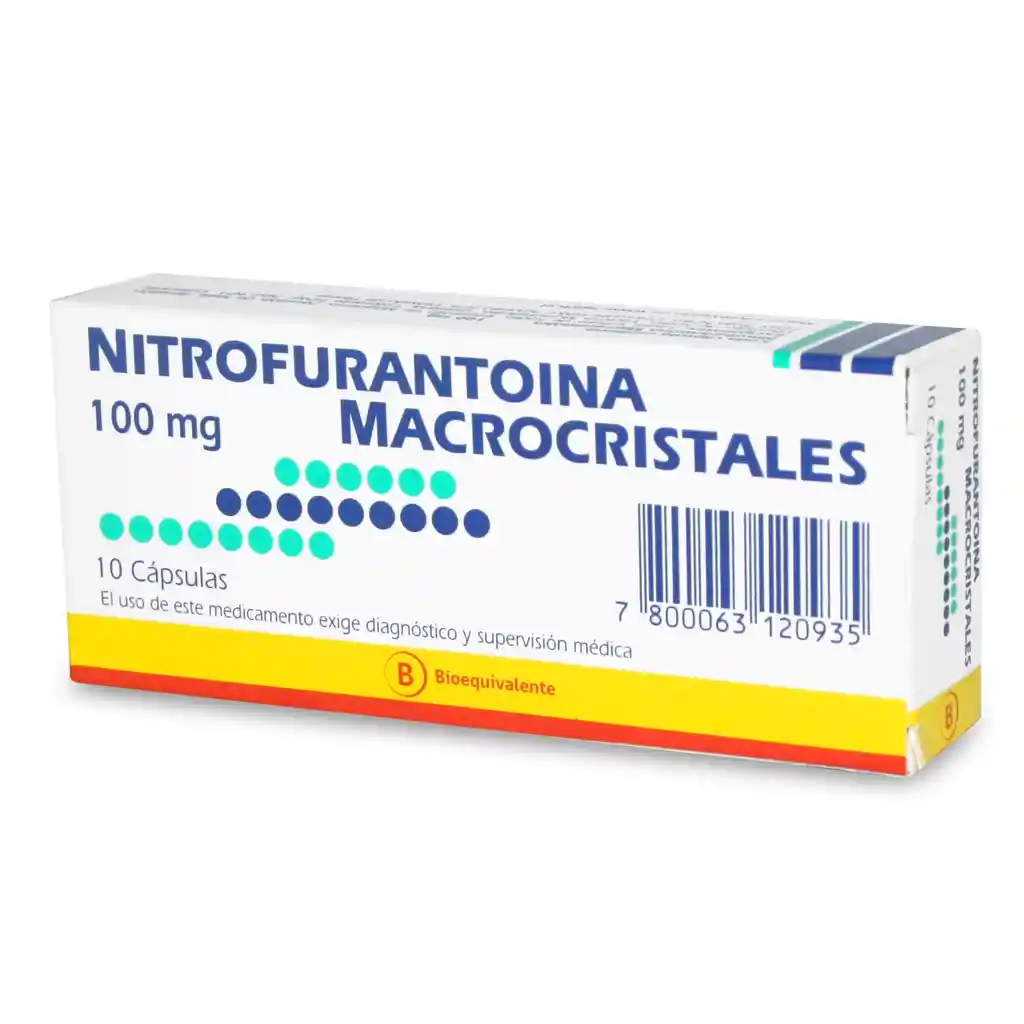 Bioequivalente Nitrofurantoina Macrocristales (100 mg)