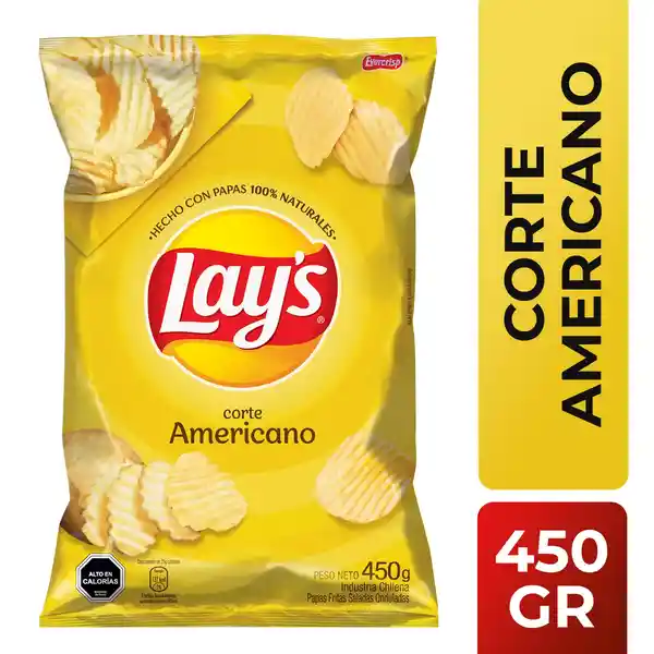 Lay's Papa Corte Americano
