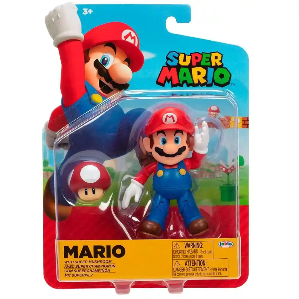 Figura De Acción Super Mario Personajes 27 Assts Surtido