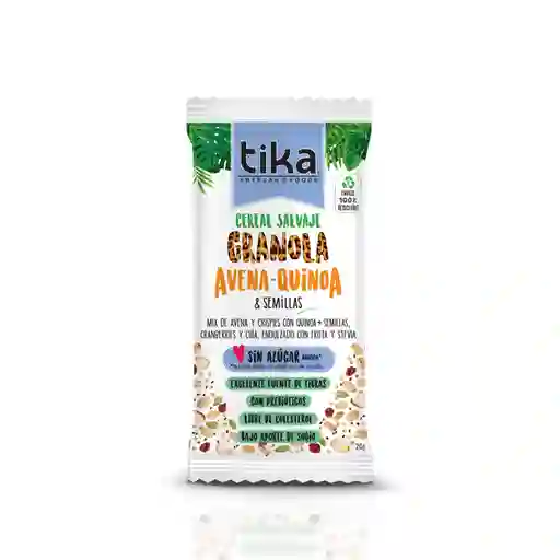 Tika Cereal Salvaje Avena Quinoa