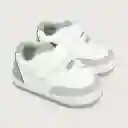 Zapatillas de Bebé Niño Blanco Talla 16 Opaline