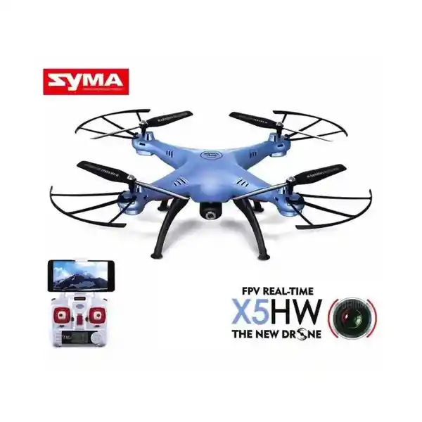 Syma Dron Con Cámara X5HW Azul