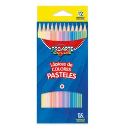 Proarte Lápiz Largos Color Pasteles